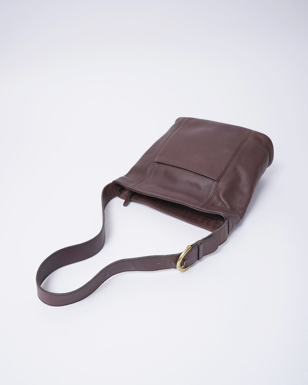 Brown Leather Shoulder Bag