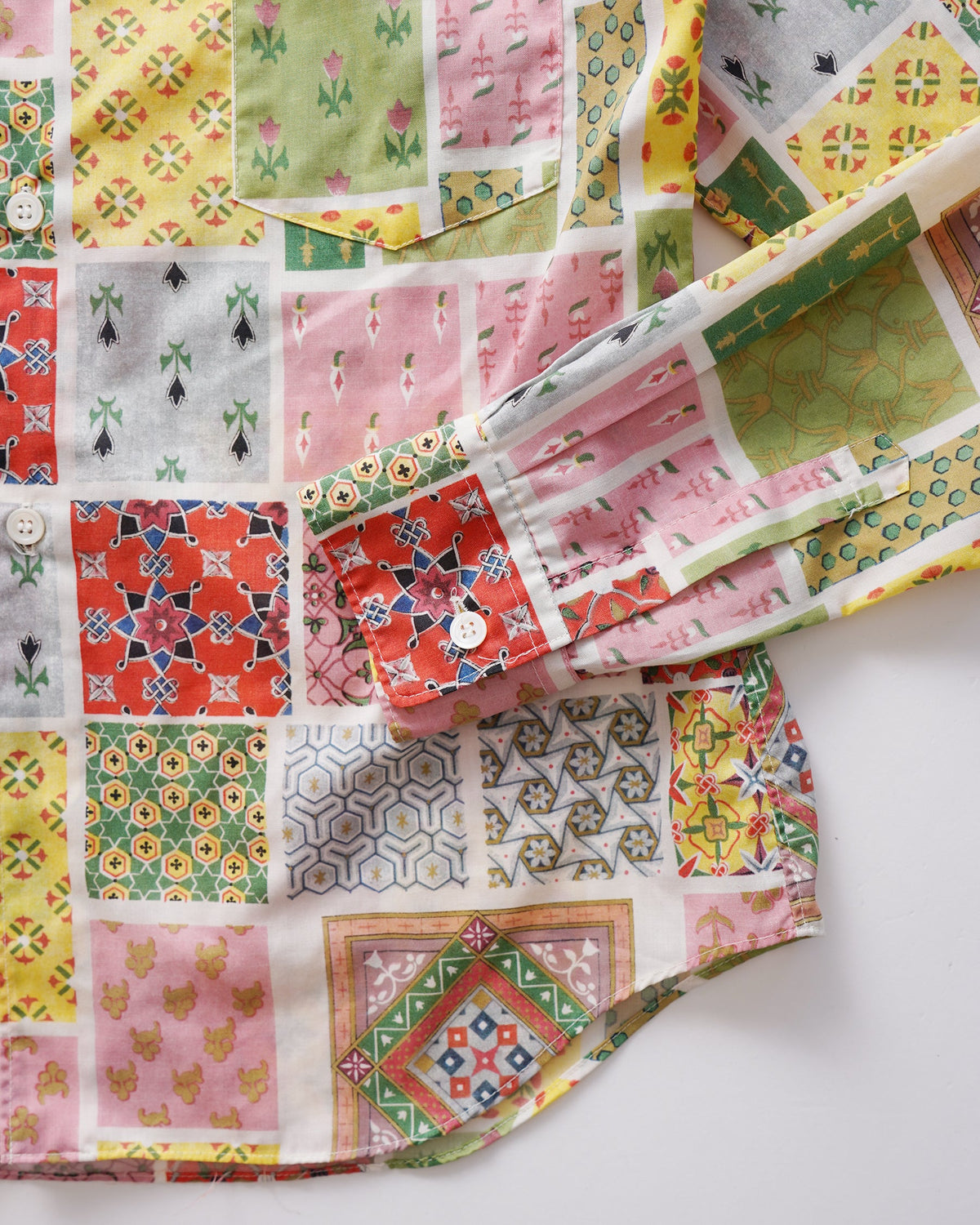Multi Printed Cotton Shirt