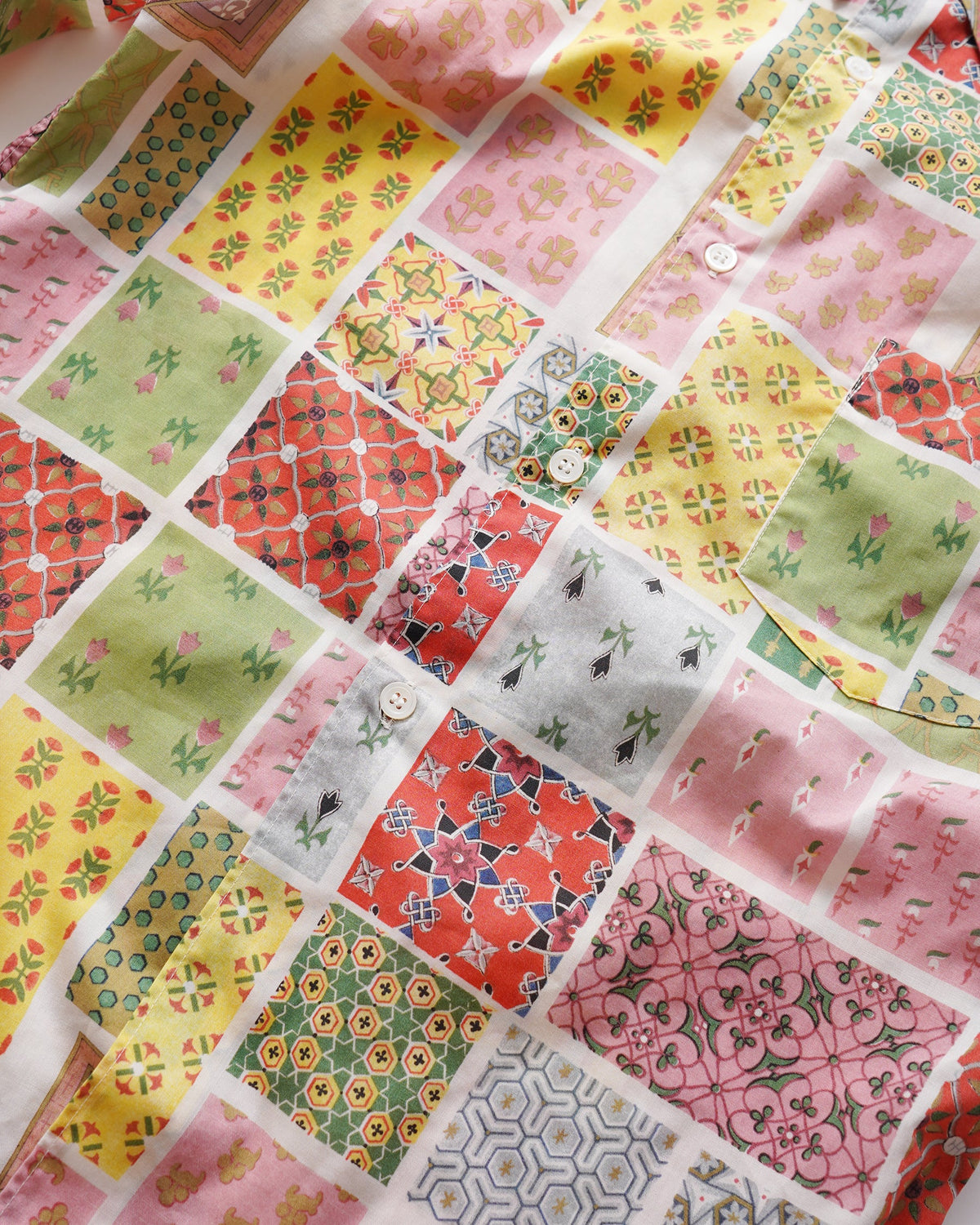 Multi Printed Cotton Shirt