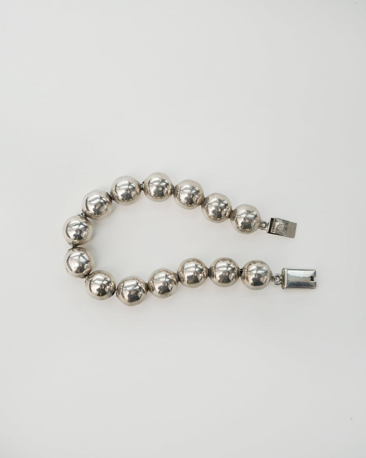 Silver Ball Beads Bracelet