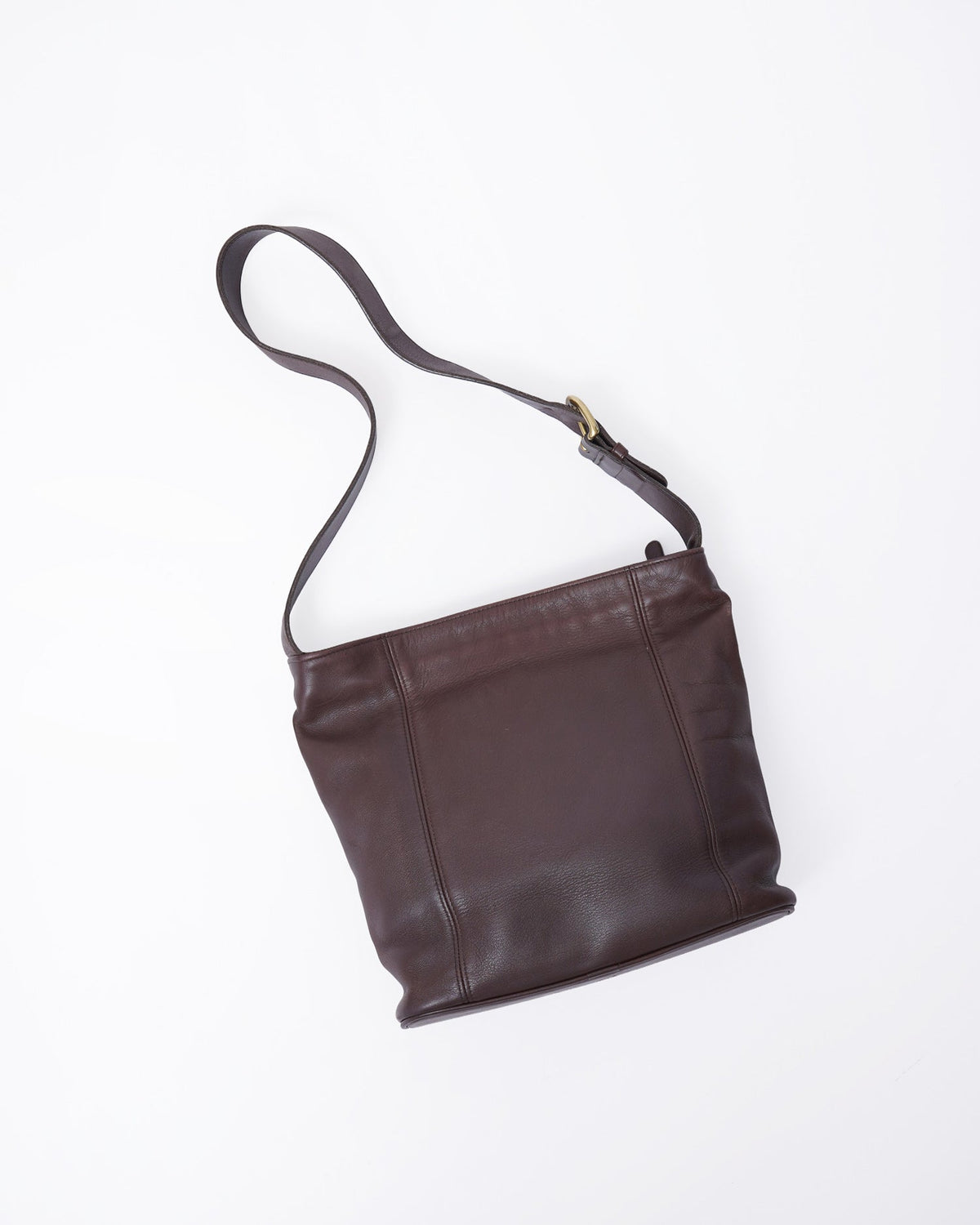 Brown Leather Shoulder Bag