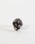 Silver x Amethyst Ring / size: 9