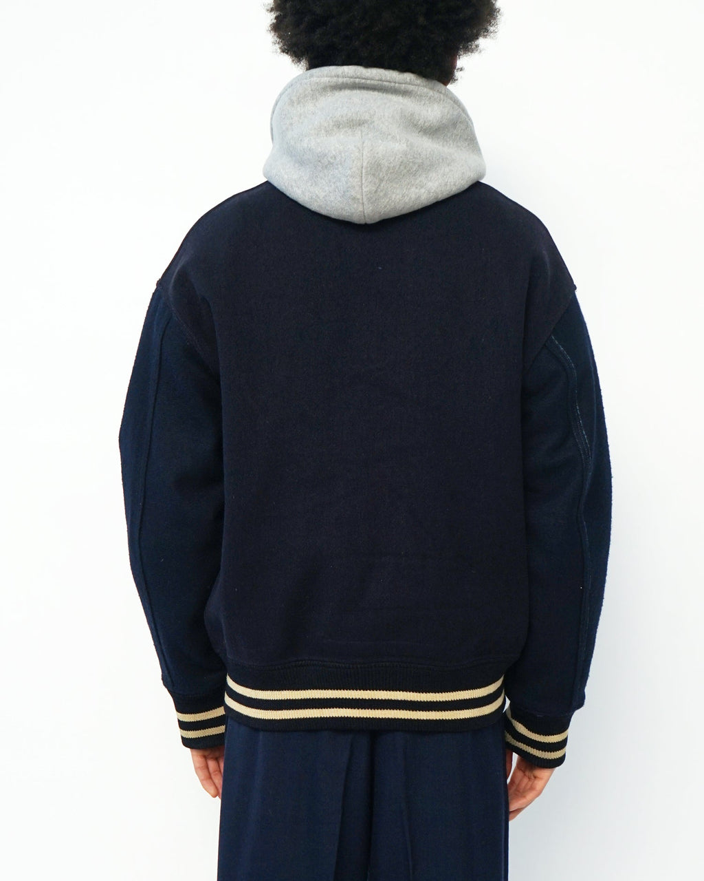 40's Athletic Equipment Wool Button Up Varsity Jacket