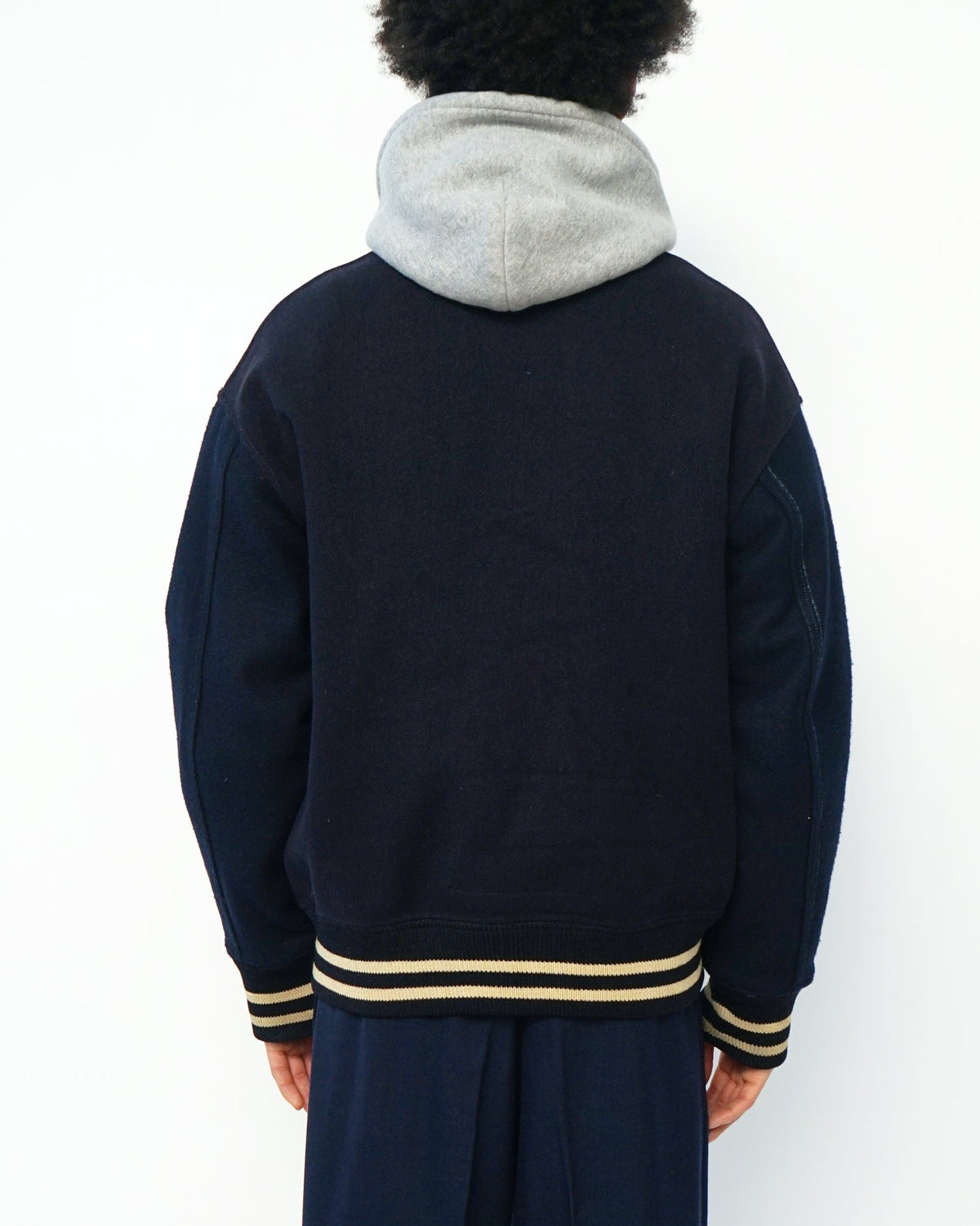 40's Athletic Equipment Wool Button Up Varsity Jacket