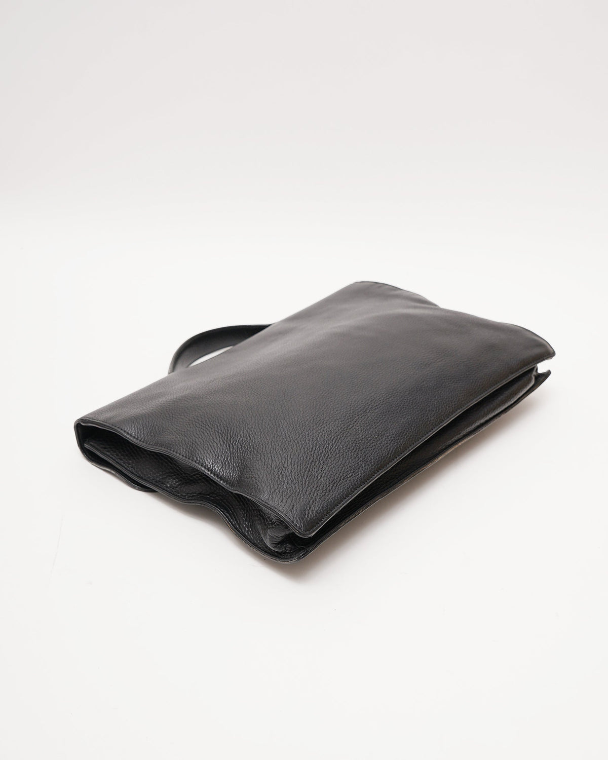 Black Leather Brief Case