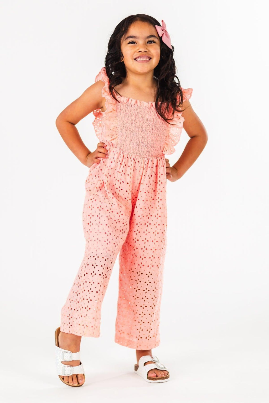 Eyelet Lace Jumpsuit