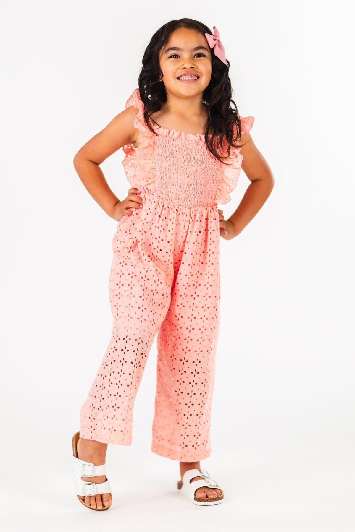 Eyelet Lace Jumpsuit