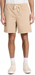 Men's Cruz Drawstring Shorts - 7" In Khaki