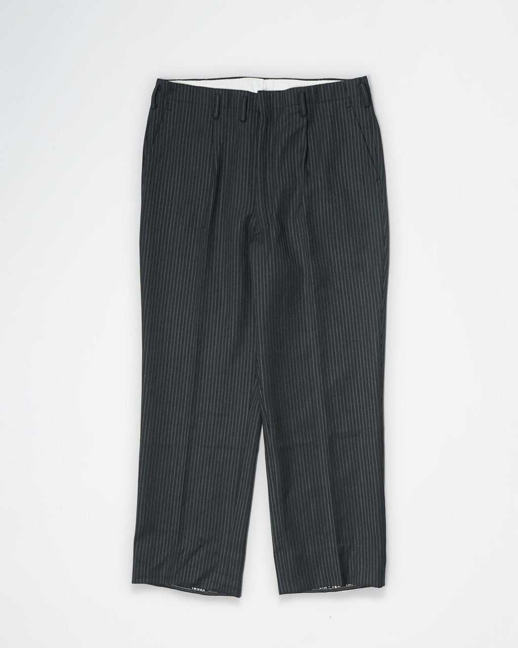 1960’s Stripe Wool Trousers / Size: 32