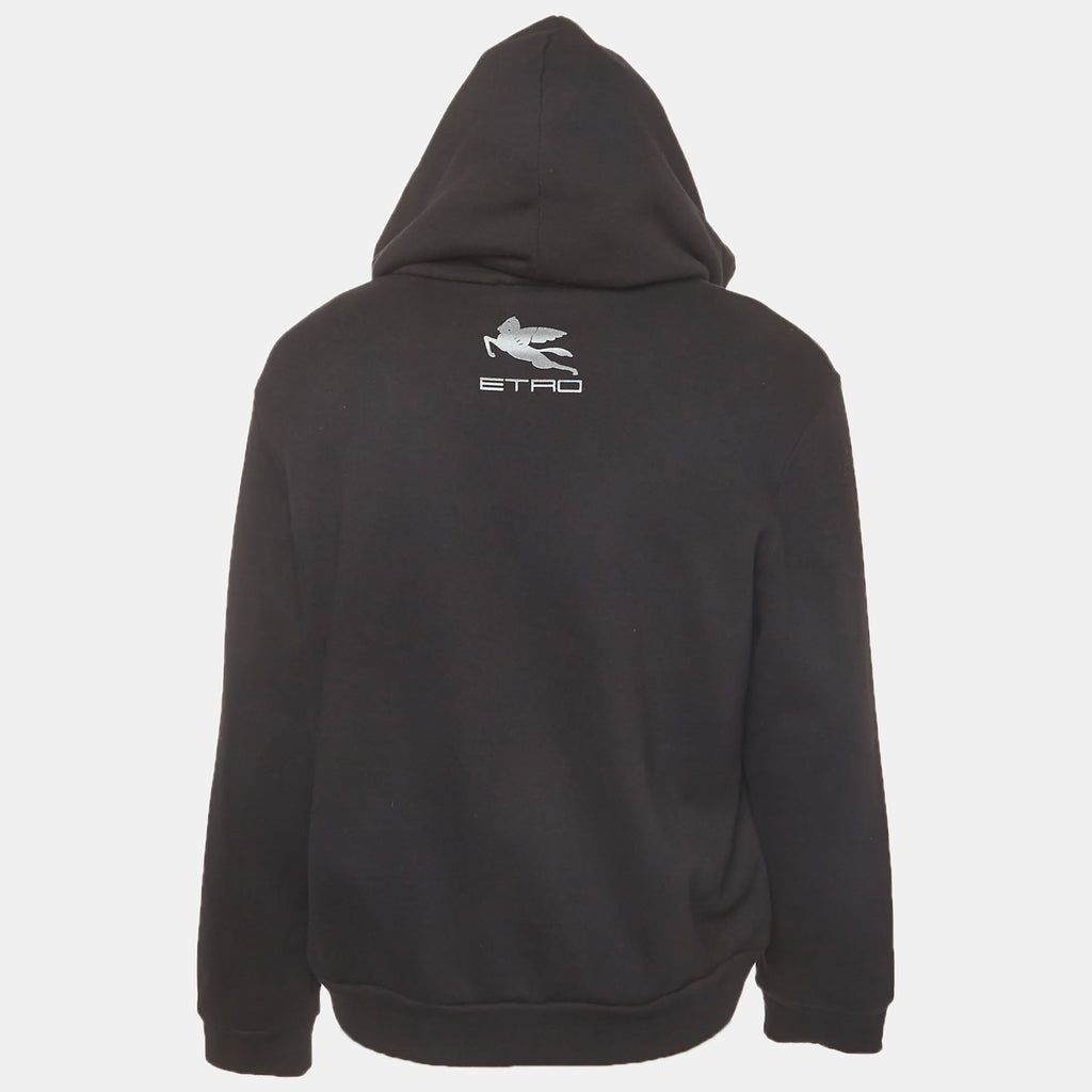 Etro X Star Wars Black Printed Cotton Hoodie
