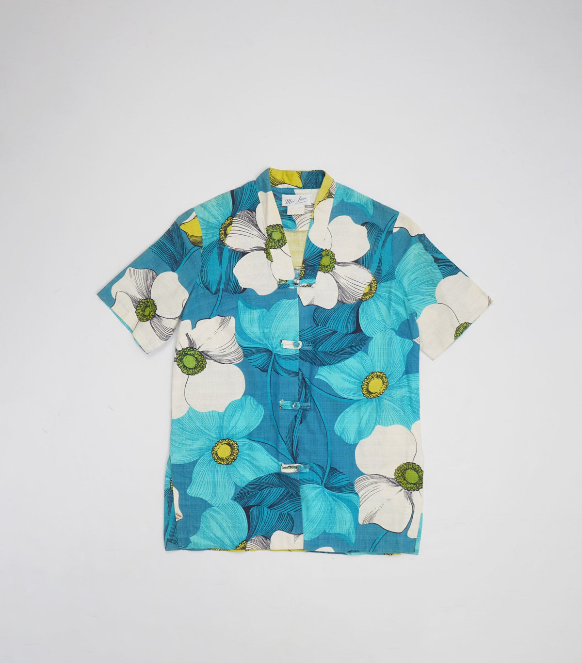1970's Cotton Patterned Shirt S/S