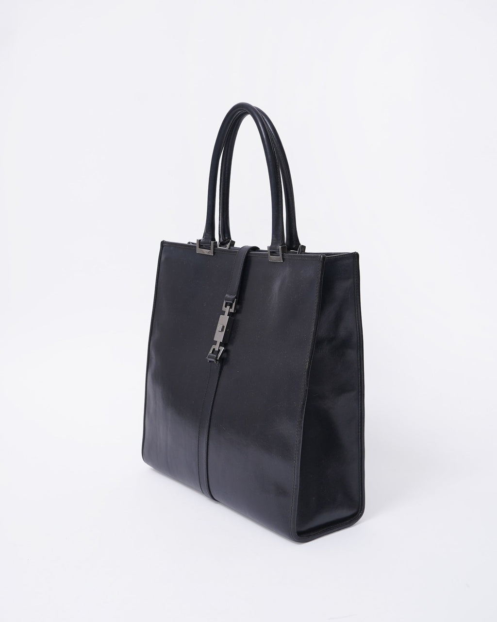 Jackie Leather Tote Bag