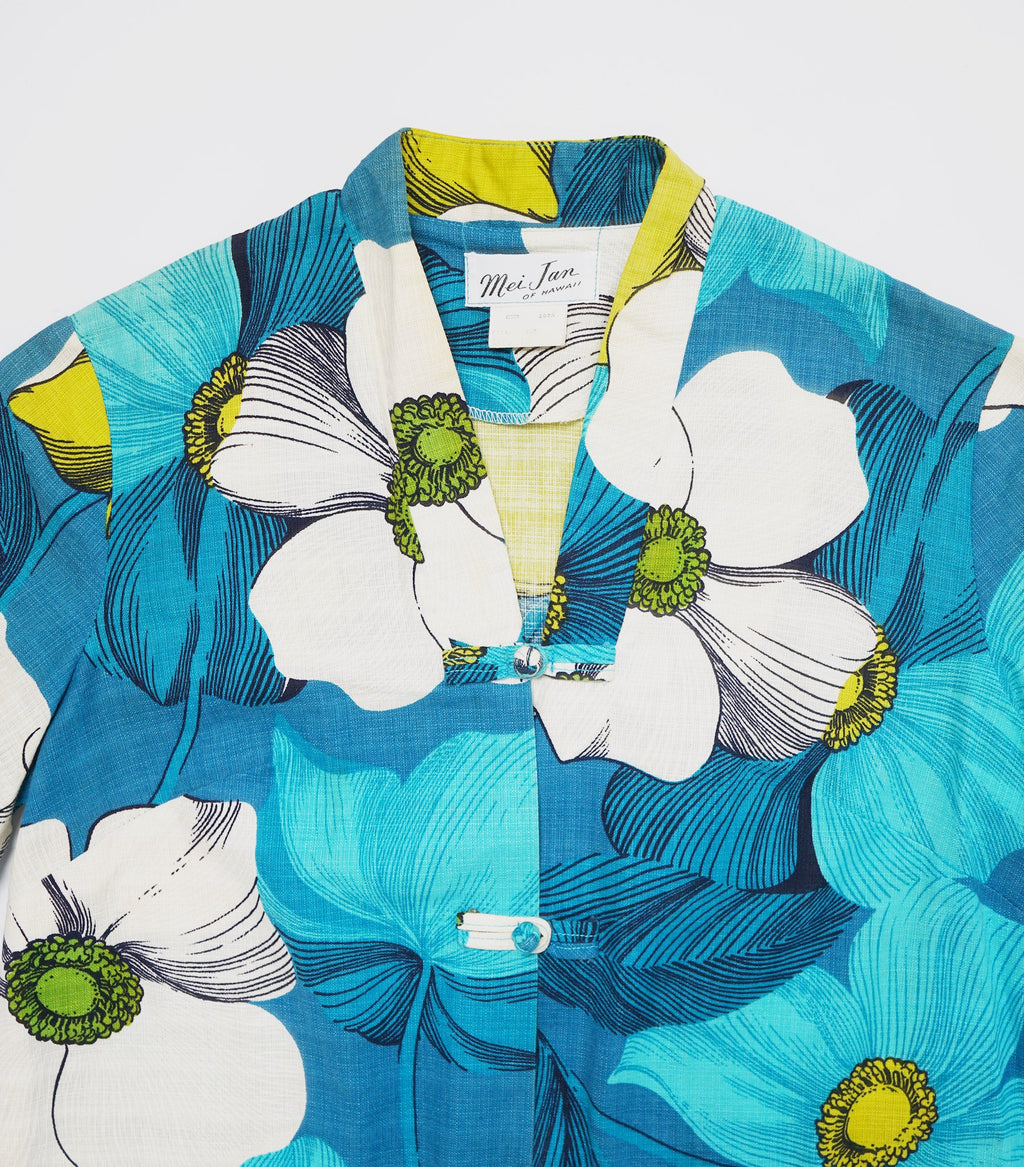1970's Cotton Patterned Shirt S/S