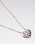Silver Heart & Allow Necklace