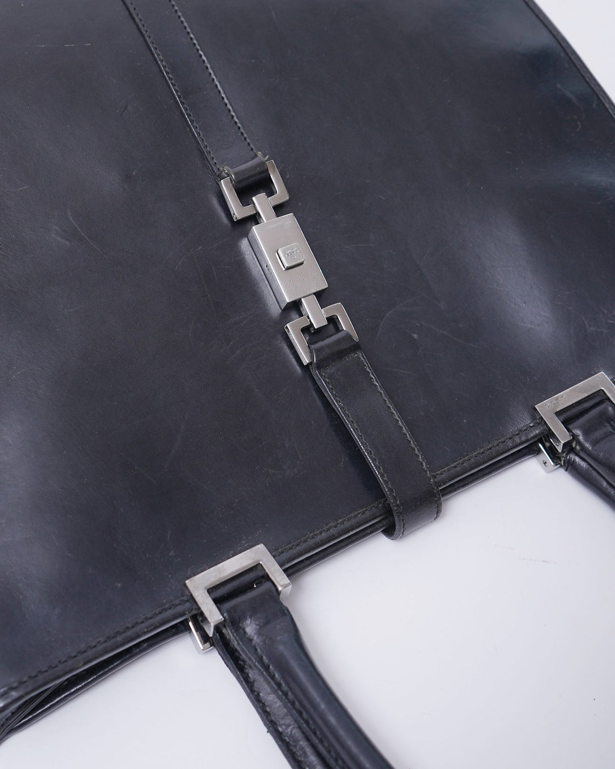 Jackie Leather Tote Bag