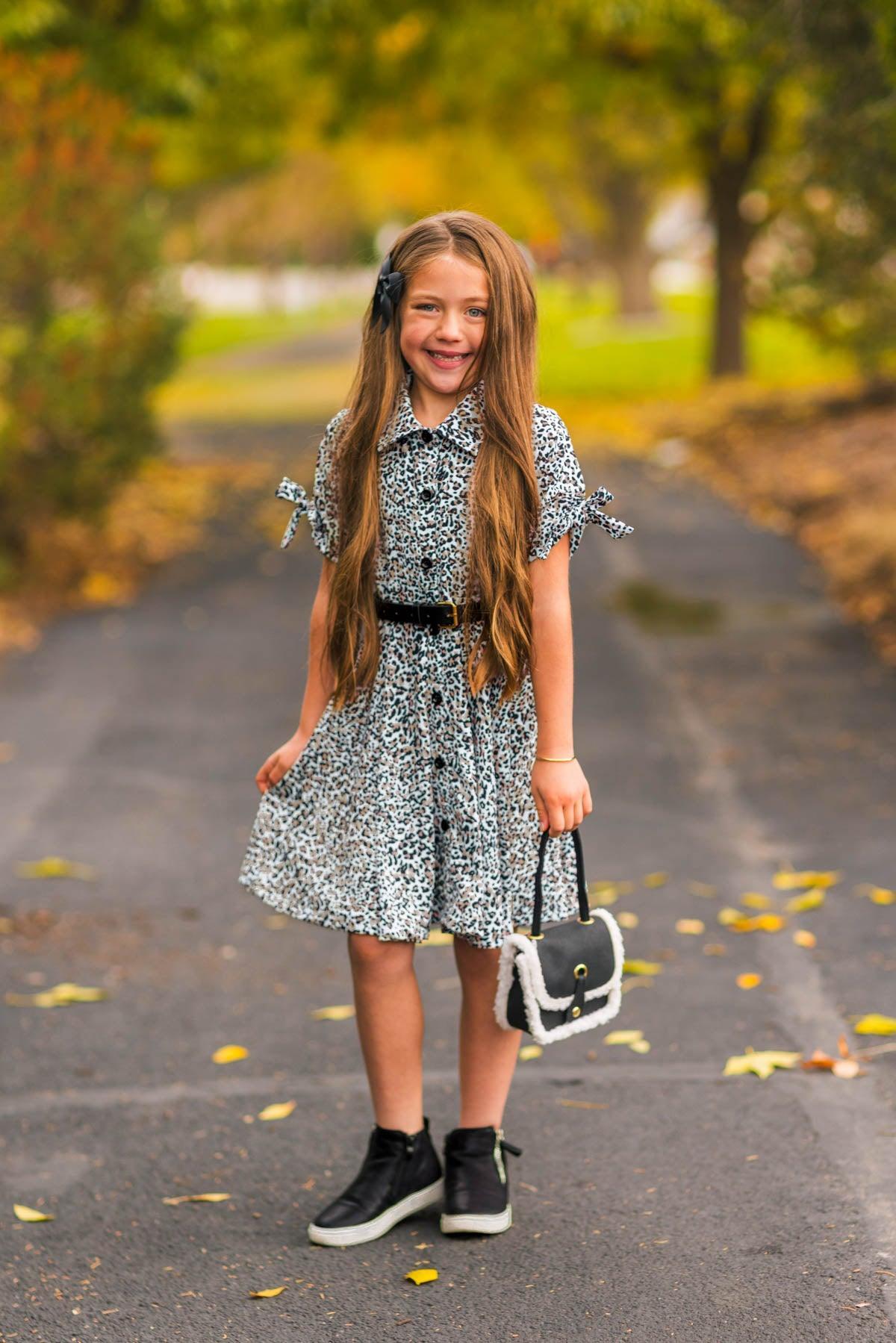 Mom & Me - Leopard Print Dress