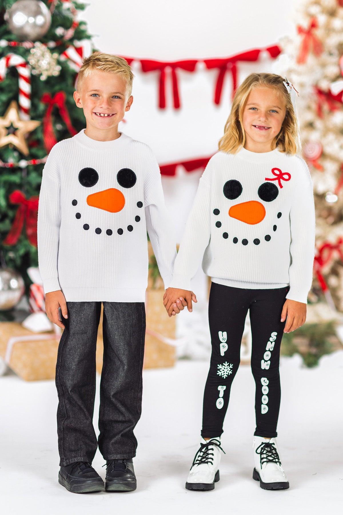 "Up To Snow Good" Knit Sweater Legging Set