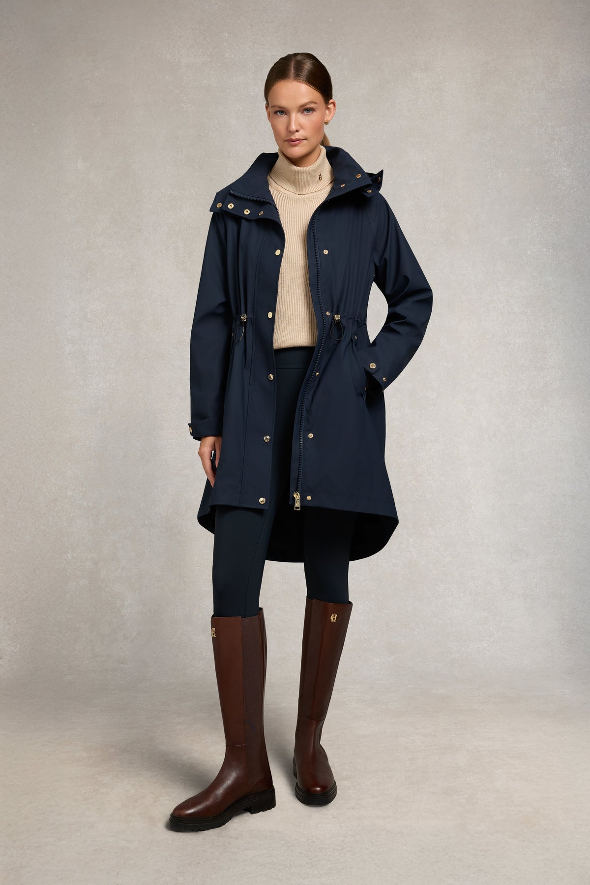Chartwell Rain Parka (Ink Navy)