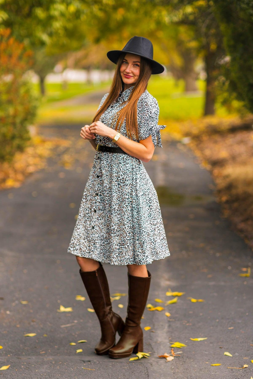 Mom & Me - Leopard Print Dress