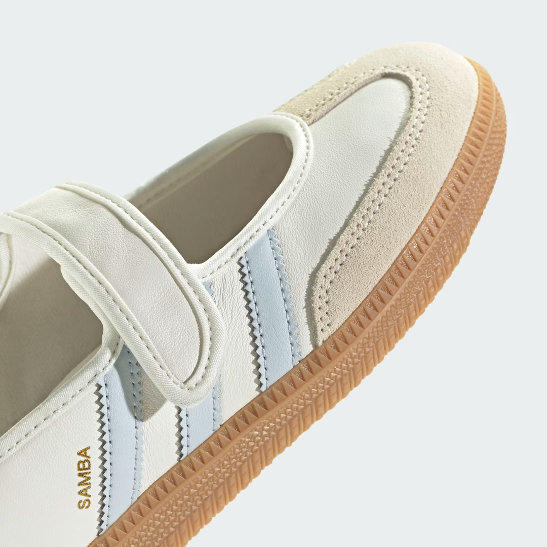adidas Samba Jane White Blue Gum Women's
