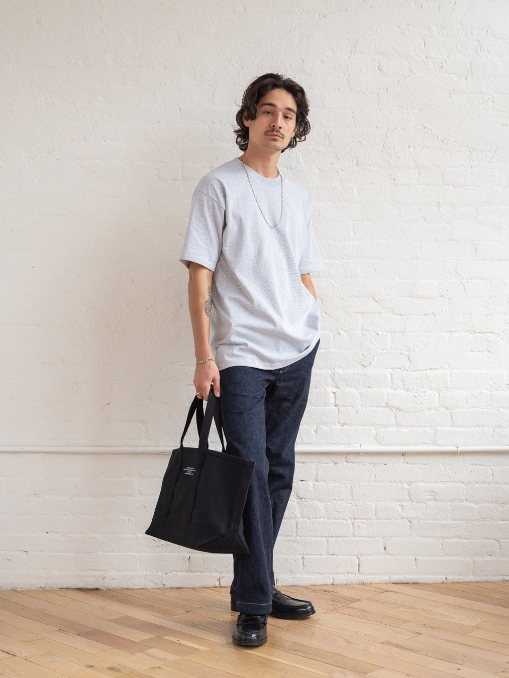 Canvas Tote Bag / Black