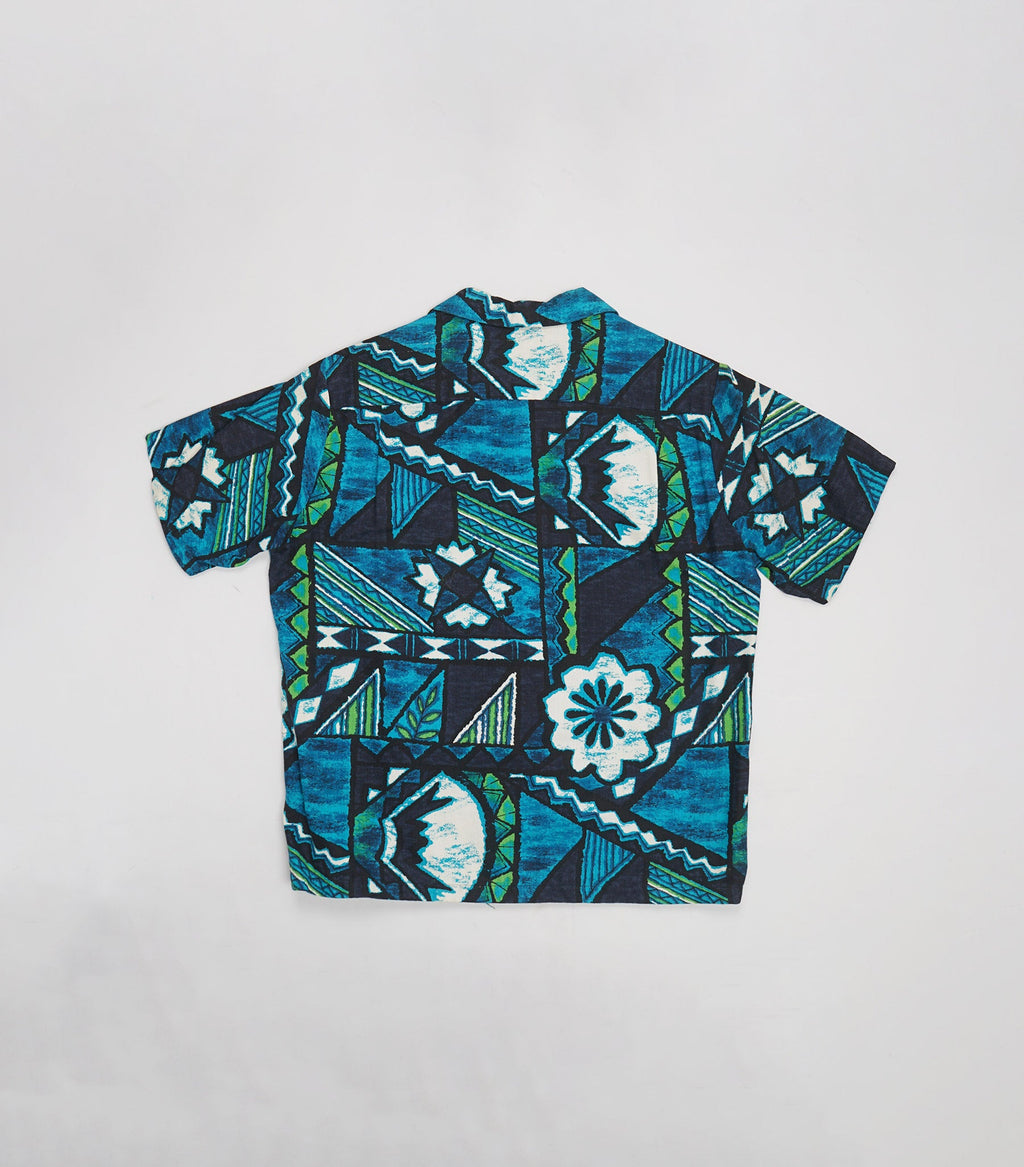 1970's Cotton Patterned Shirt S/S