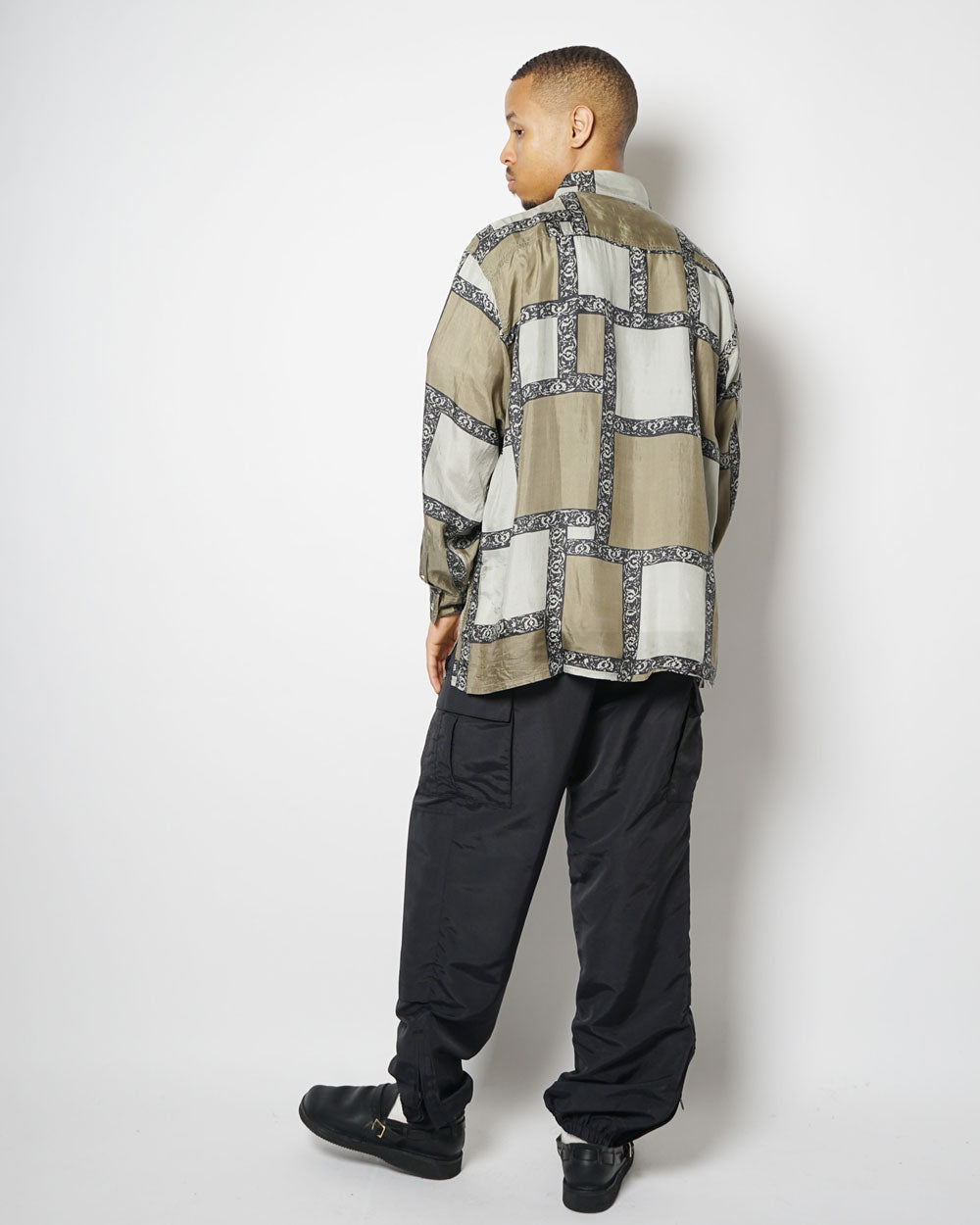 Silk Shirt Long Sleeve / Pattern K