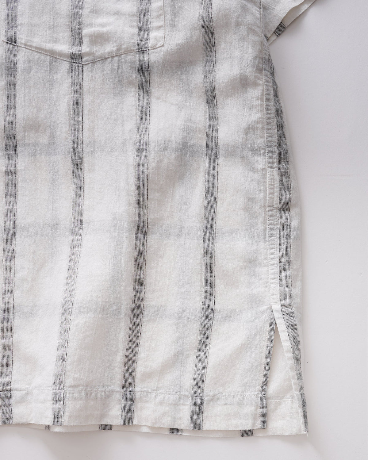 Open Collar S/S Shirt
