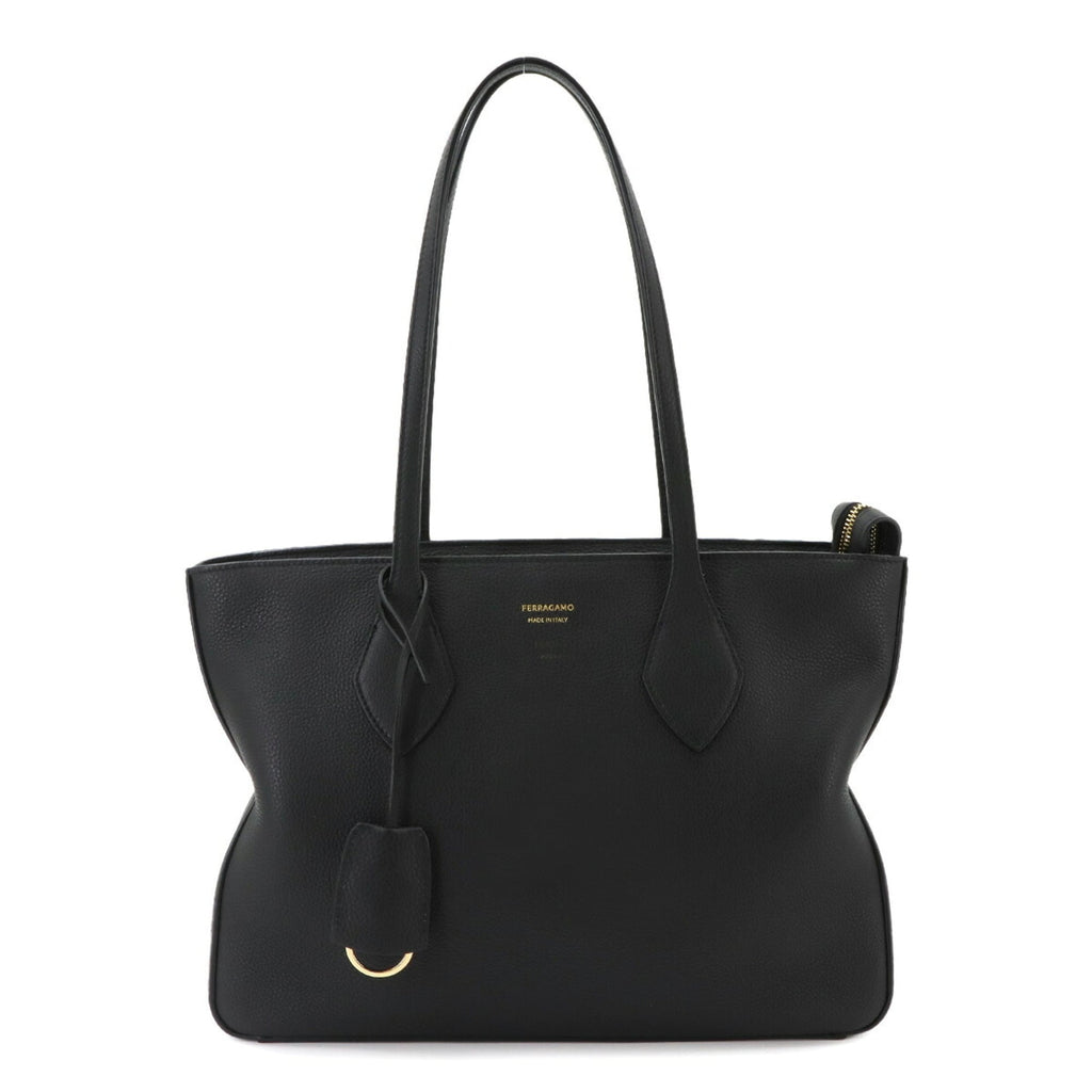Salvatore Ferragamo Leather Handbag Tote Bag (Pre-Owned)