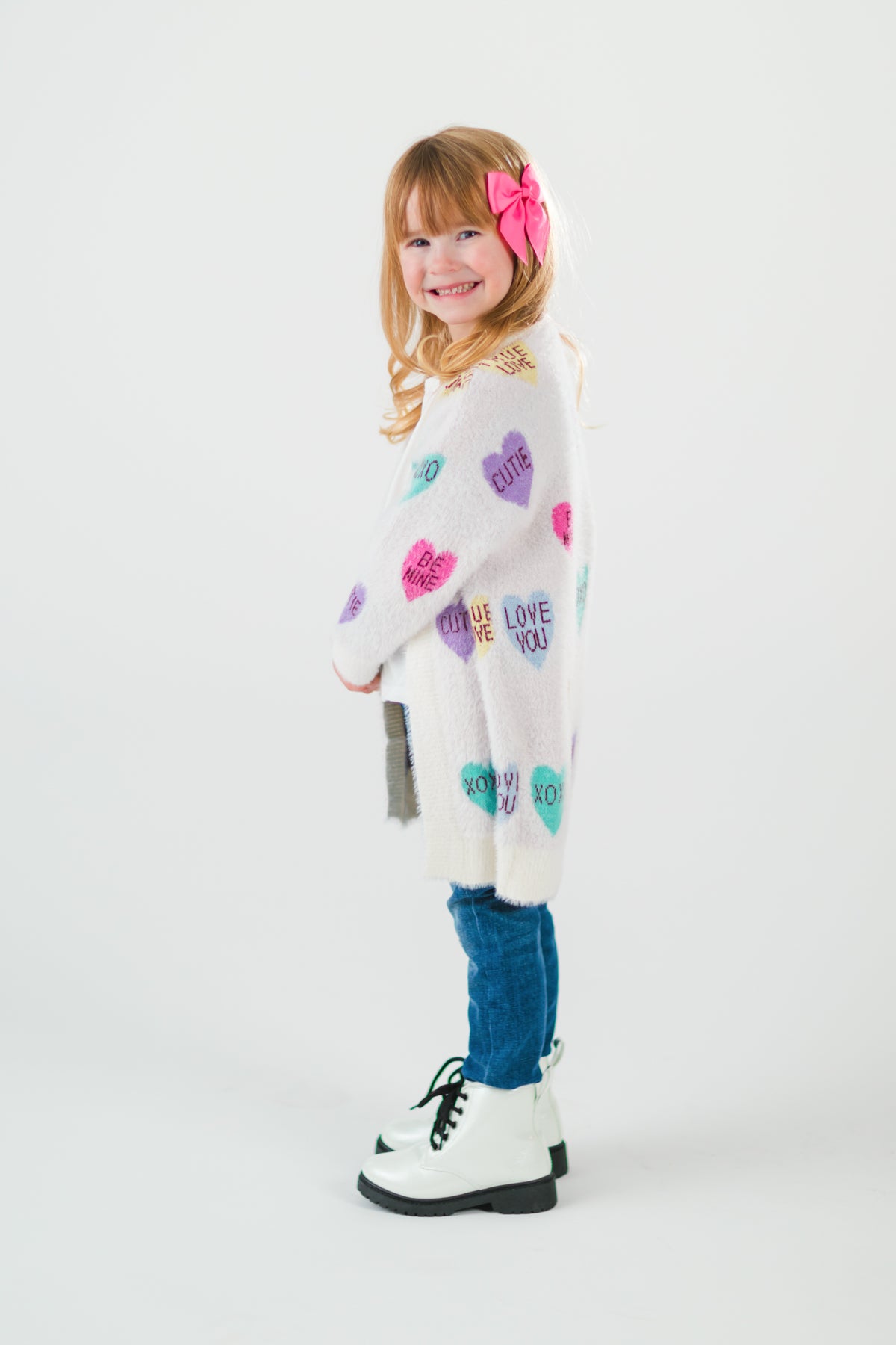 Mom & Me - Candy Hearts Cardigan