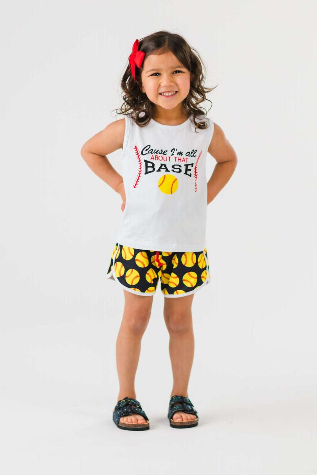 "Cause I'm All About That Base" Softball Short Set