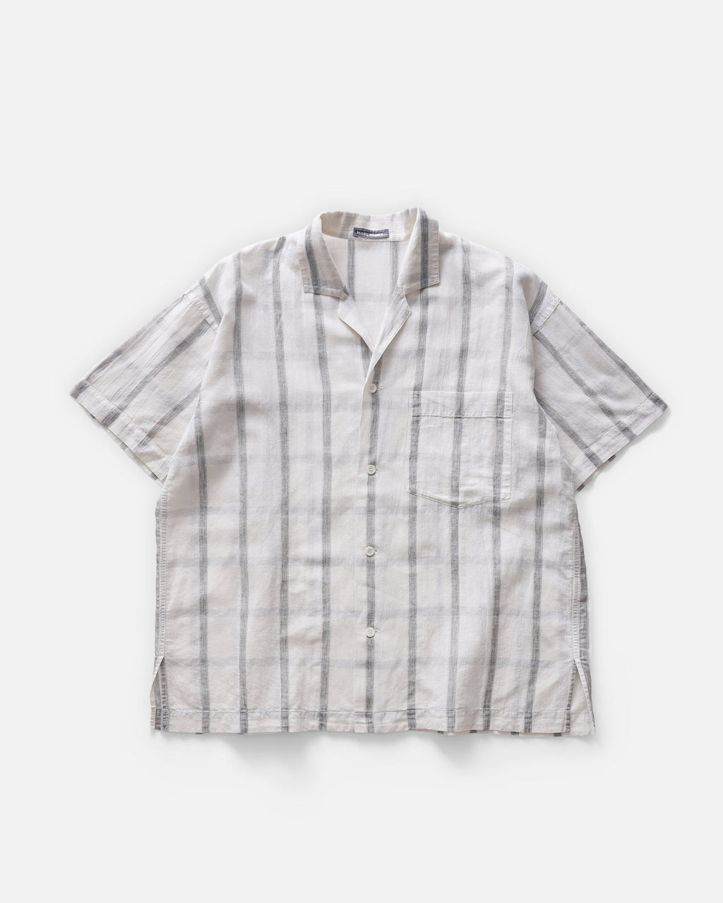 Open Collar S/S Shirt