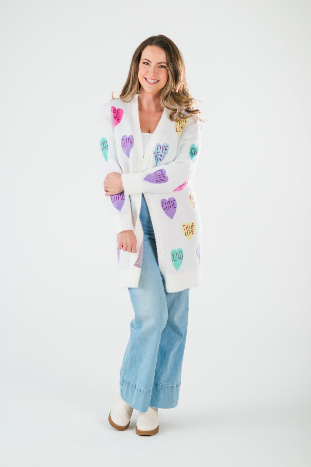 Mom & Me - Candy Hearts Cardigan