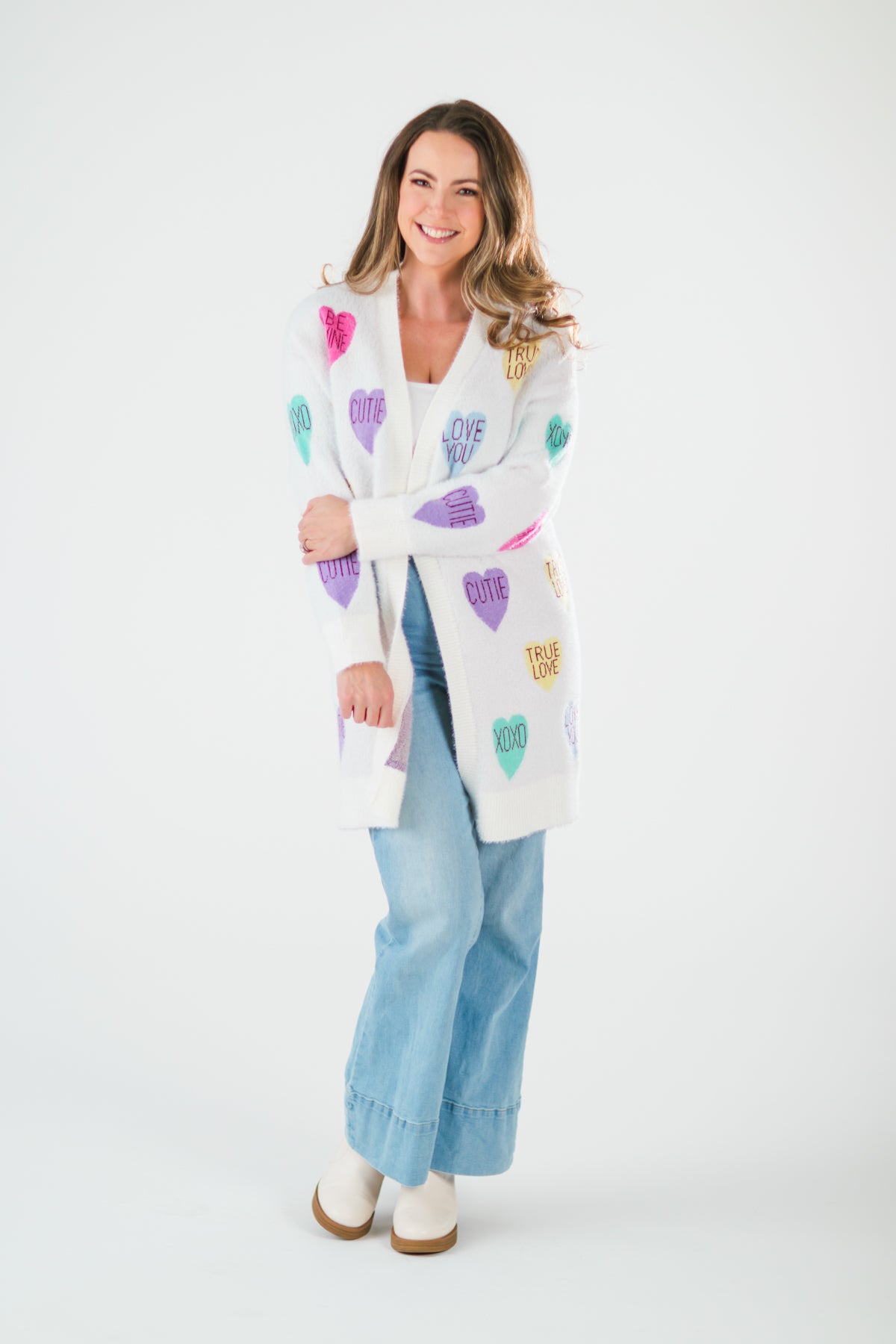 Mom & Me - Candy Hearts Cardigan