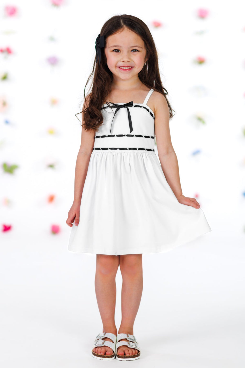 Mom & Me - Lace Ribbon Tank Dress