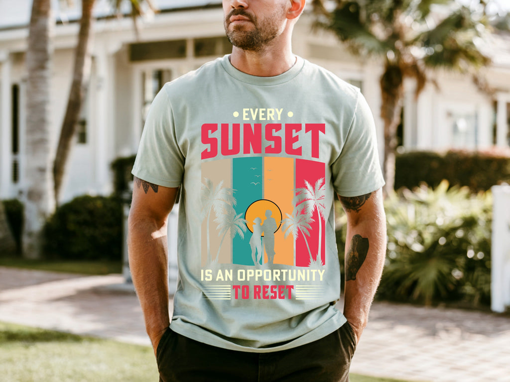 Couple On Vacation Unisex Niche T-Shirts