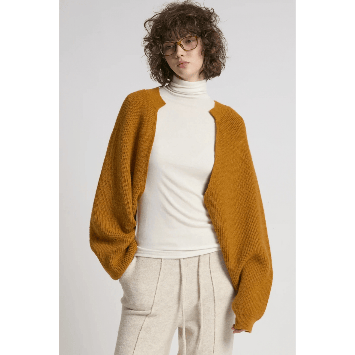 Knit Bolero Cardigan