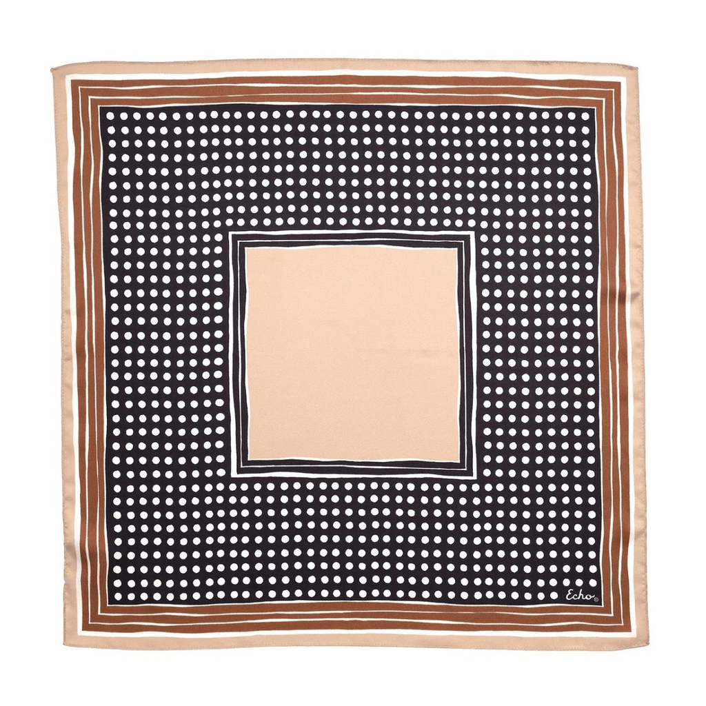 Dotty Silk Bandana