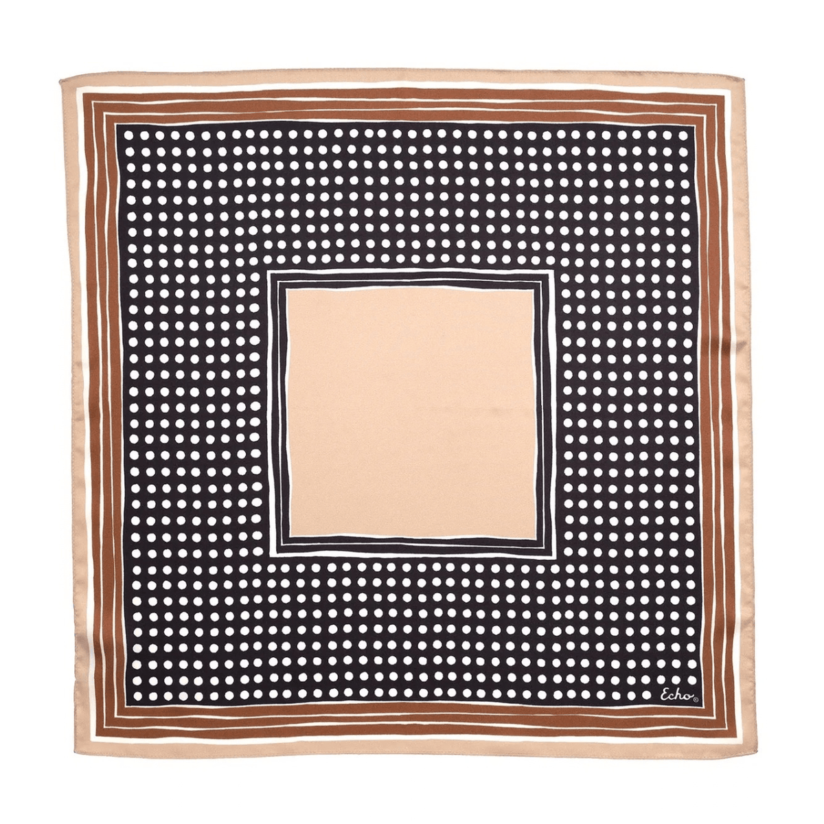 Dotty Silk Bandana