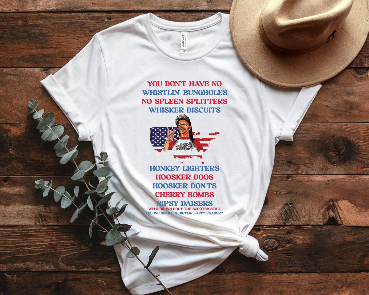 Joe Dirt Trendy Straight Shoulder Short Sleeves