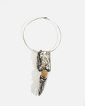 Silver x Tiger Eye Choker Necklace