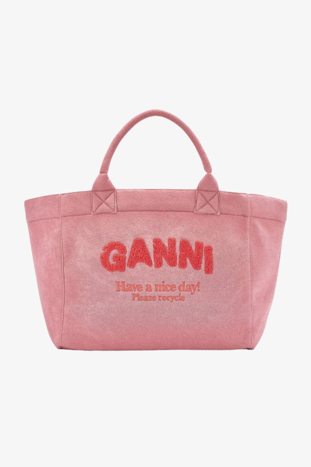 Ganni XXL Reversible Shopper Tote