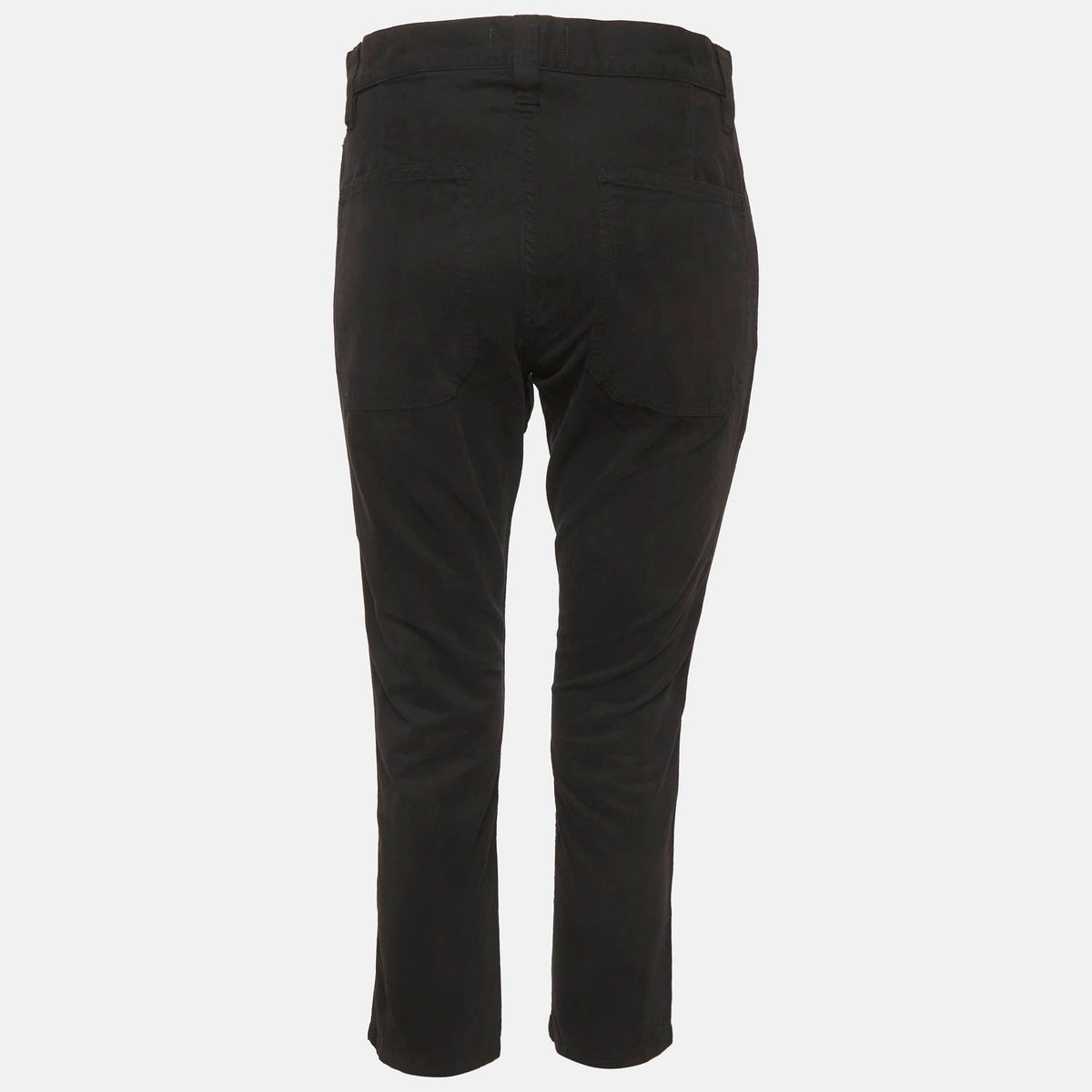 Isabel Marant Etoile Black Cotton Capri Trousers