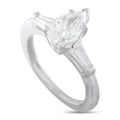 LB Exclusive Platinum 1.16ct Diamond Ring MF22-072826