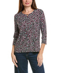 Jones New York Bar Keyhole Top