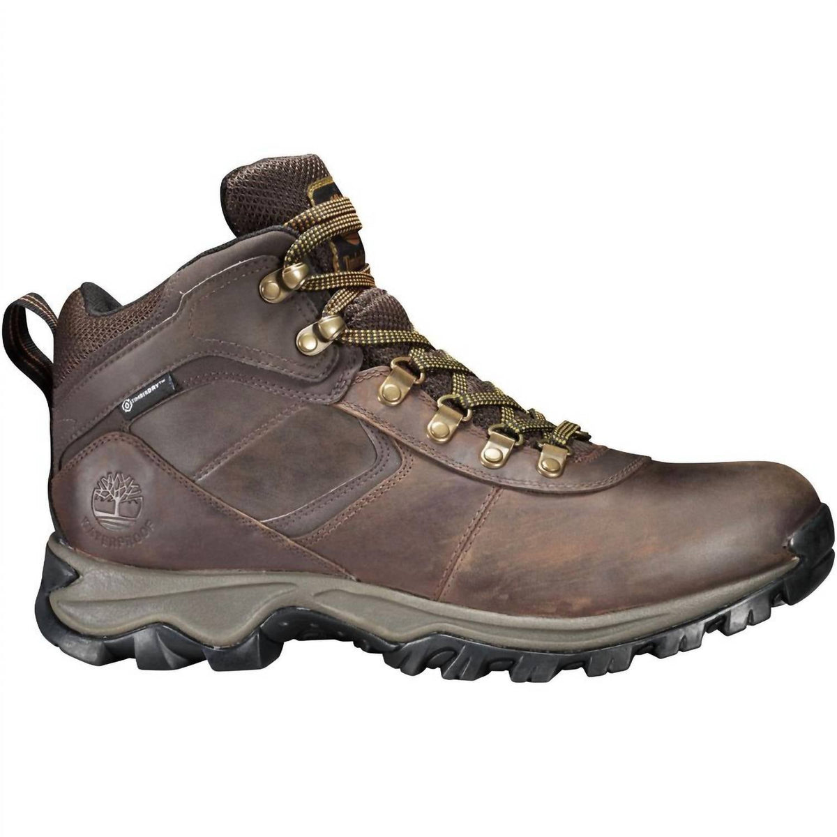 Men's Premium Waterproof Hiking Boots In Brown