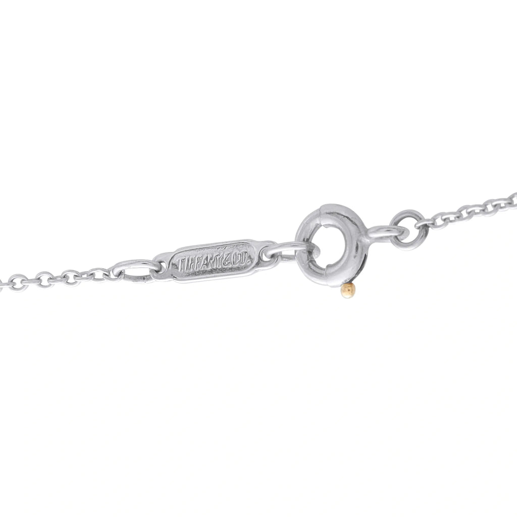 Tiffany & Co. Tiffany & Co. Platinum 0.42ct Diamond Cross Pendant Necklace Ti06-100526