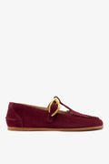 Hydra Loafer Burgundy Suede