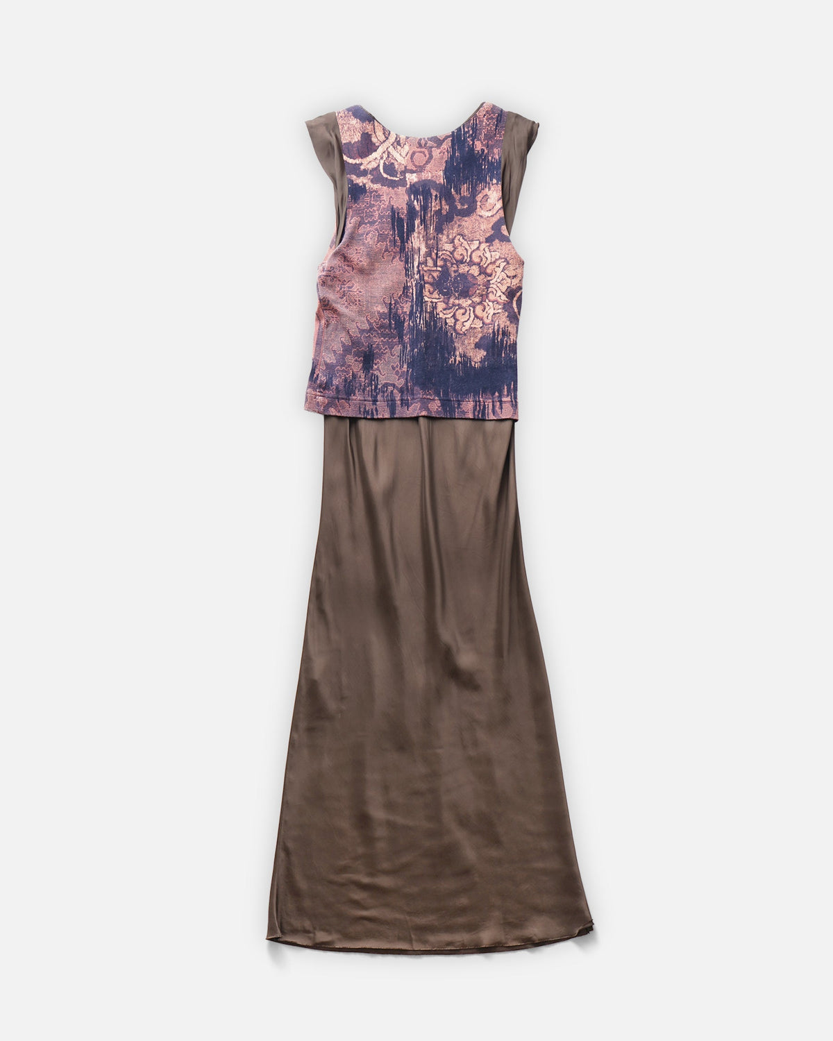 N/S Layered Long Dress