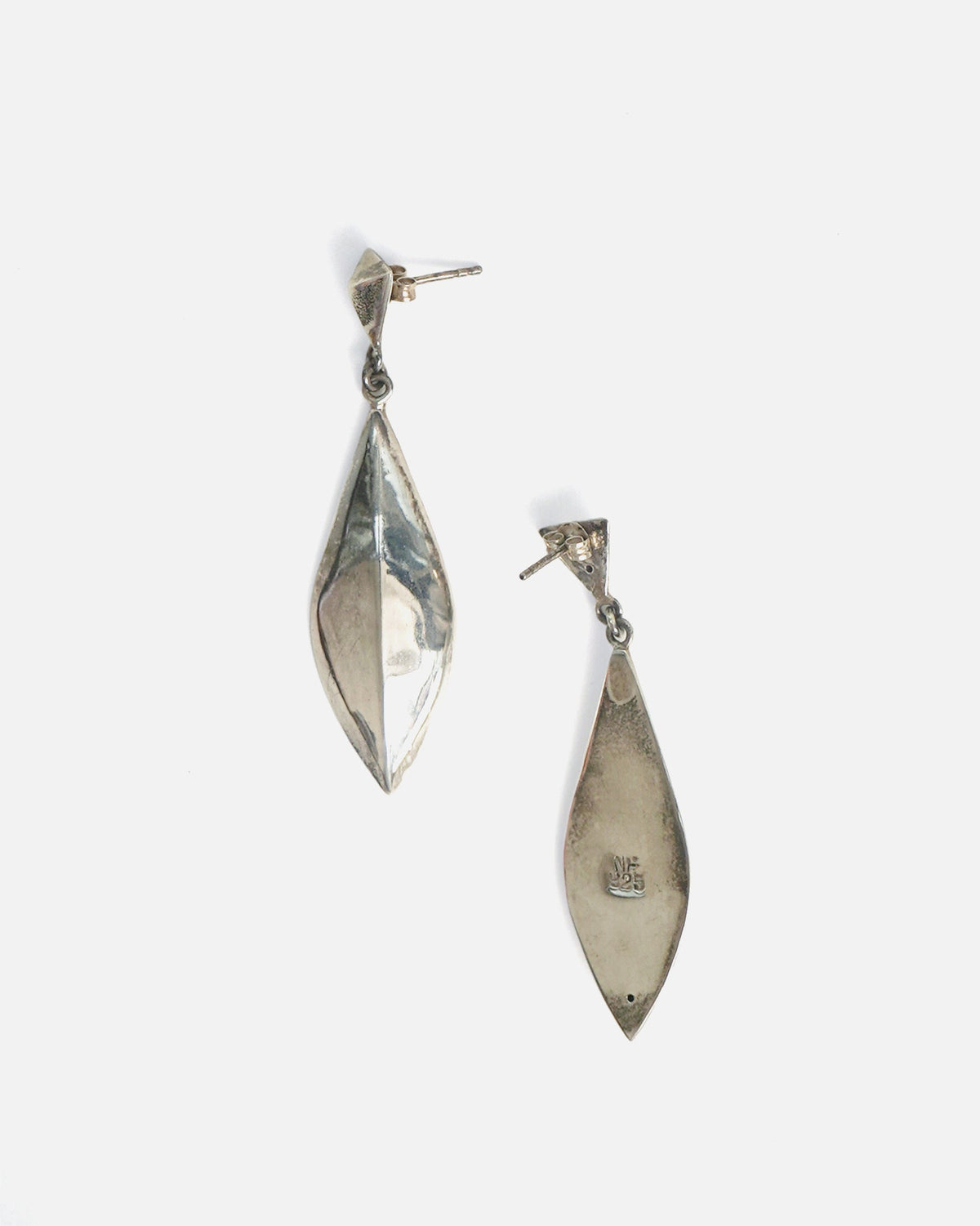 Silver Drop Earrings